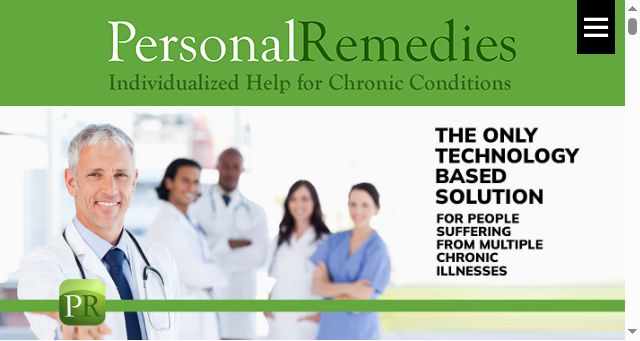 Screenshot of personalremedies.com