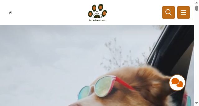 Screenshot of petadventures.org