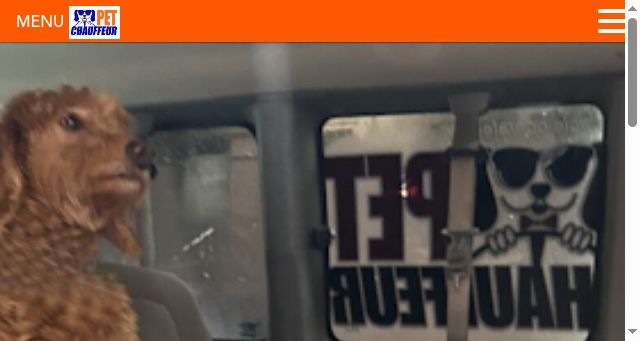 Screenshot of petchauffeur.com