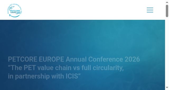 Screenshot of petcoreeuropeannualconference.org