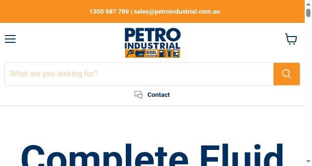 Screenshot of petroind.com