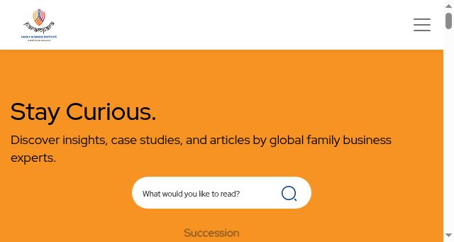 Screenshot of pfbi.institute