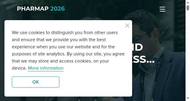 Screenshot of pharmap-congress.com