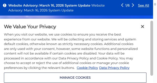 Screenshot of philippineairlines.com