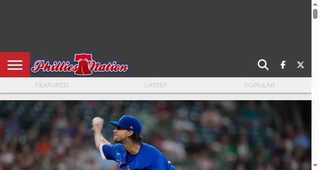 Screenshot of philliesnation.com