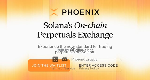 Screenshot of phoenix.trade