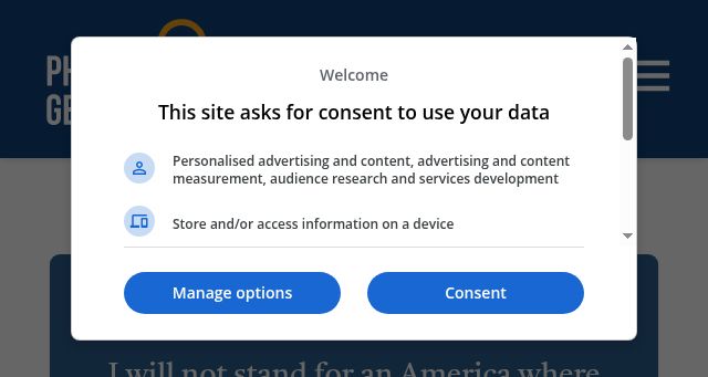 Screenshot of phrasegenerator.com