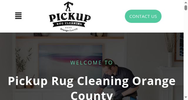 Screenshot of pickuprugcleaningorangecounty.com