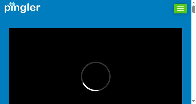 Screenshot of pingler.com