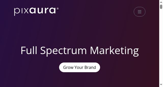 Screenshot of pixaura.com