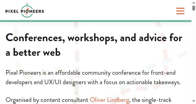 Screenshot of pixelpioneers.co
