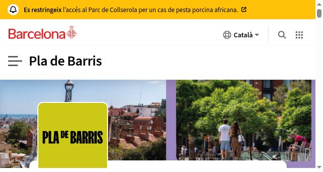 Screenshot of pladebarris.barcelona
