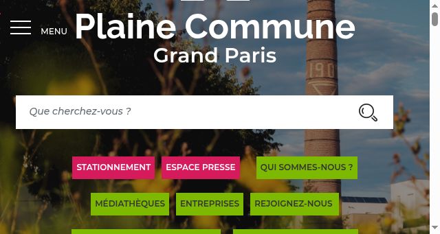 Screenshot of plainecommune.fr