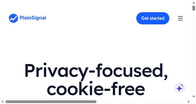 Screenshot of plainsignal.com