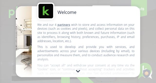 Screenshot of plakar.fr