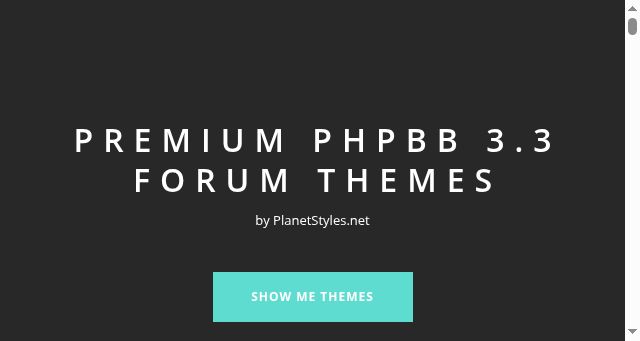 Screenshot of planetstyles.net