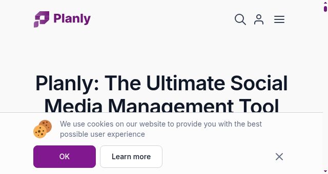 Screenshot of planly.com