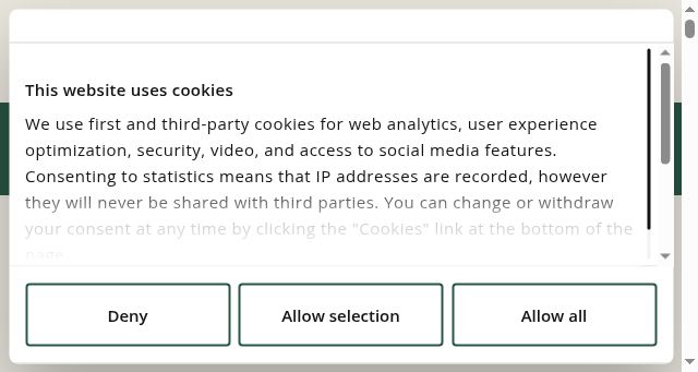 Screenshot of plantefonden.dk