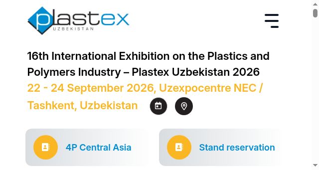 Screenshot of plastex.uz