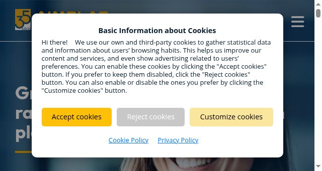 Screenshot of plasticsacademy.net