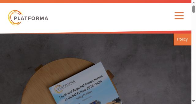 Screenshot of platforma-dev.eu