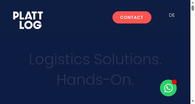 Screenshot of plattlog.com