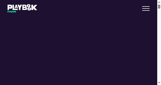 Screenshot of playbook-fusion.com