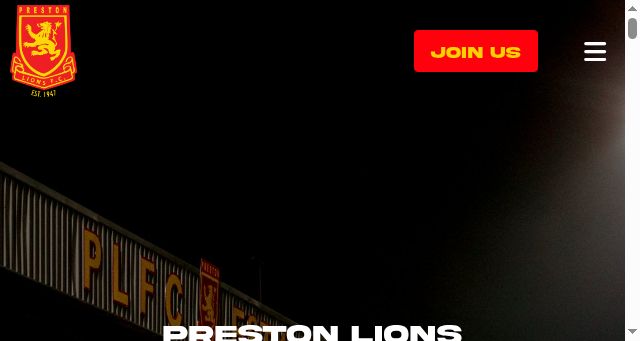 Screenshot of plfc.com.au