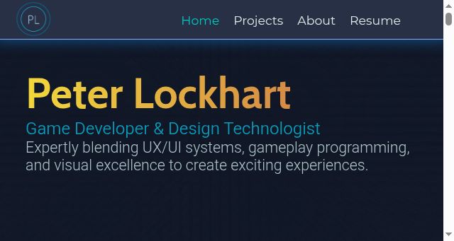 Screenshot of plockhart.com