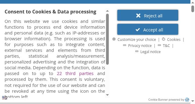 Screenshot of plug-in.de
