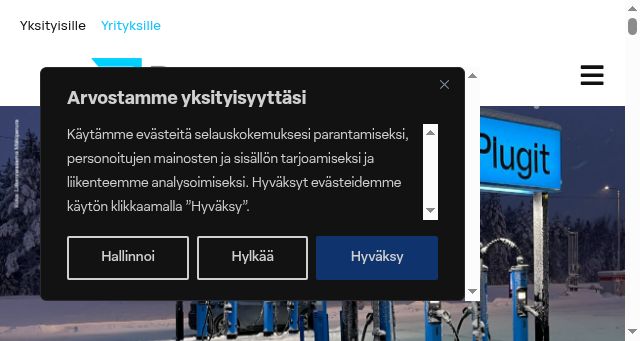 Screenshot of plugit.fi