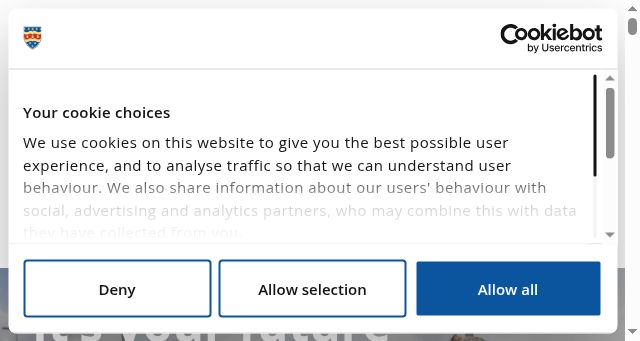 Screenshot of plymouth.ac.uk