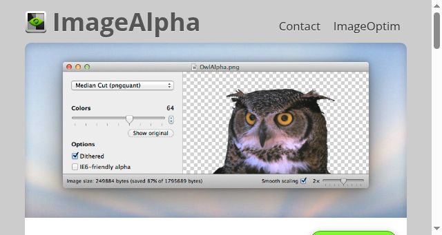 Screenshot of pngmini.com