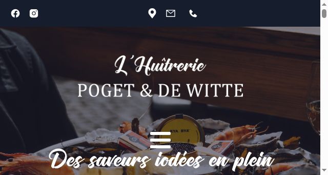 Screenshot of poget-dewitte.com
