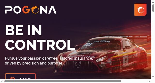 Screenshot of pogonainsurance.com