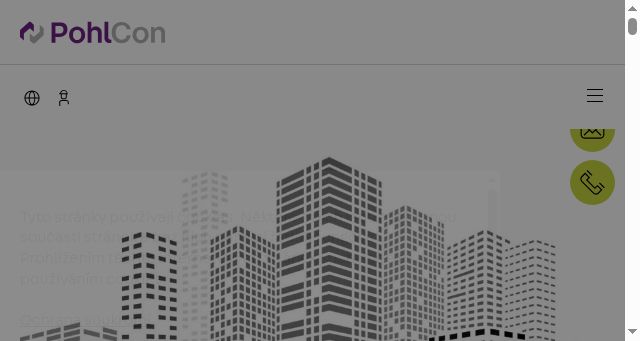 Screenshot of pohlcon.cz