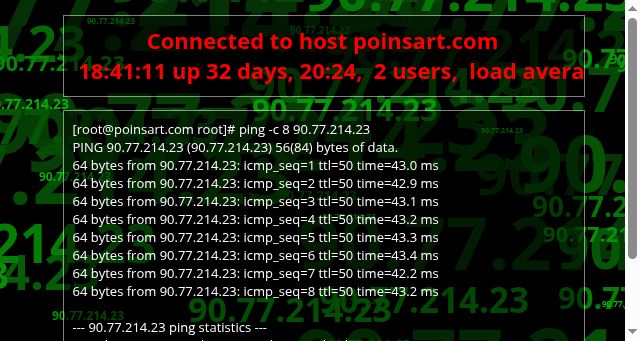 Screenshot of poinsart.com