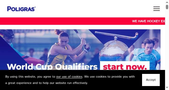 Screenshot of poligras.com