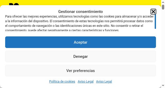 Screenshot of polopositivo.es