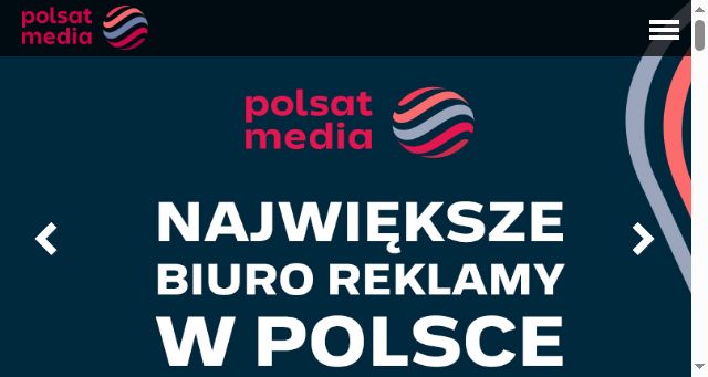 Screenshot of polsatmedia.pl