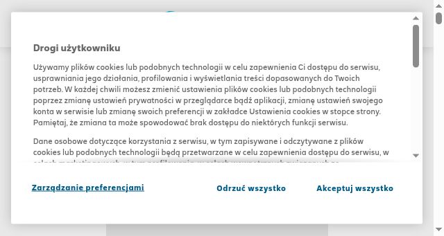 Screenshot of polsatsport.pl