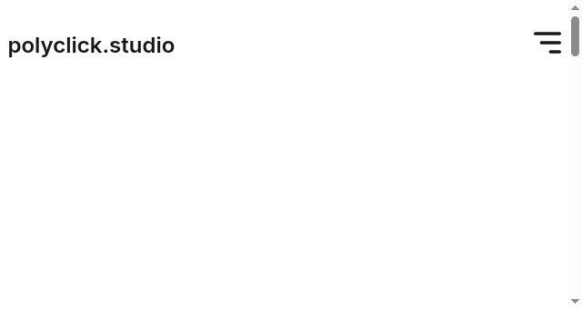 Screenshot of polyclick.studio
