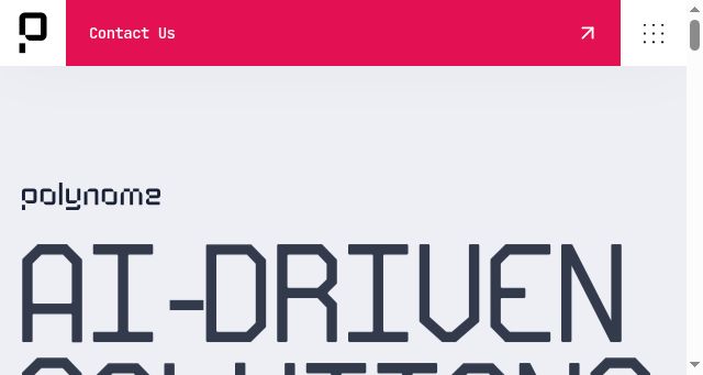 Screenshot of polynome.ai