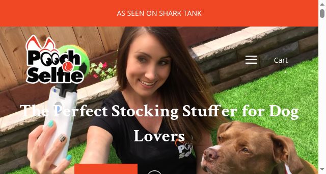 Screenshot of poochselfie.com