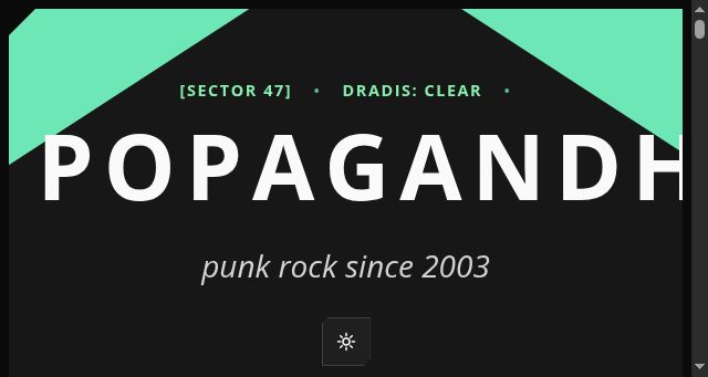 Screenshot of popagandhi.com