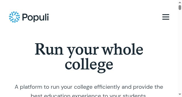 Screenshot of populiweb.com