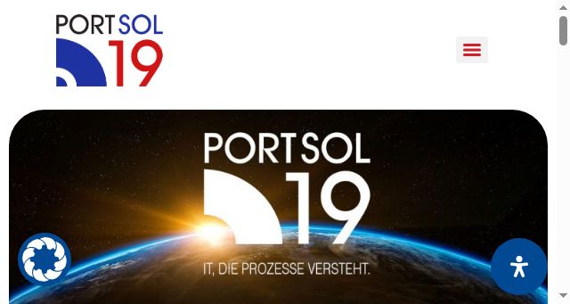 Screenshot of portsol19.de
