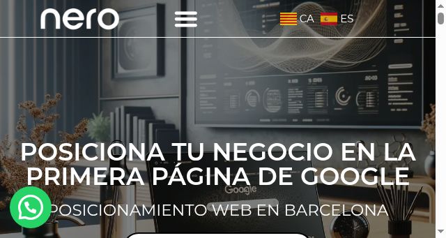 Screenshot of posicionamiento-web.barcelona