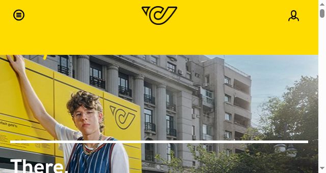 Screenshot of post.at