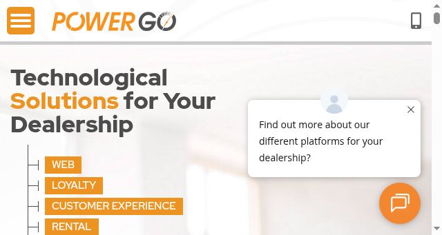 Screenshot of powergo.ca